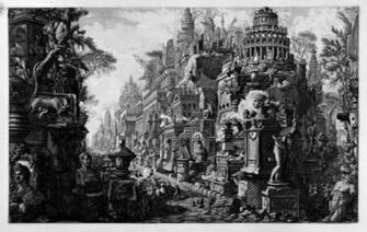Appian Way By Giovanni Battista Piranesi