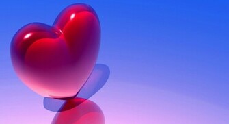 3d Love Color Wide Wallpaper