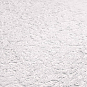 Paper Wallpaper White Plain Unit With Structure Paintable