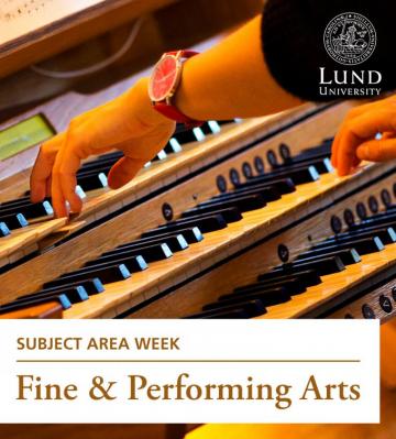Lund University Welcome To Our Final Subject Area Week Of The