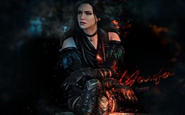 Yennefer Wallpaper The Witcher Wild Hunt By Javrengraphic On