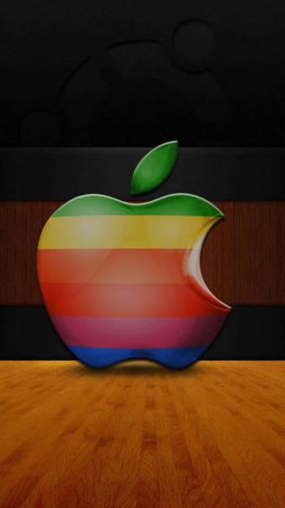 iPhone X Apple Logo Wallpaper