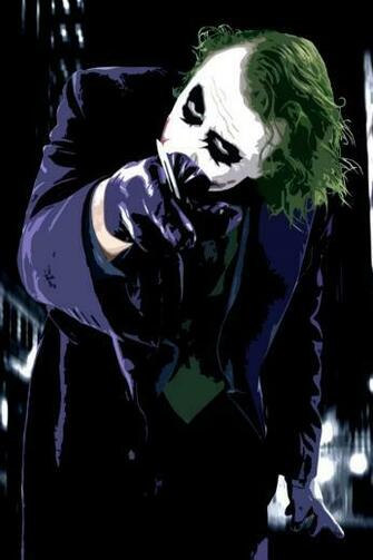 Wallpaper Joker Card Vector iPhone 4s HD