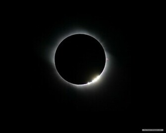 Wallpaper Total Solar Eclipse