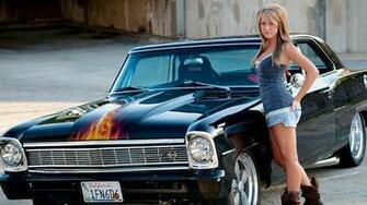 Sexy Model With Hot Car Wallpaper Sa