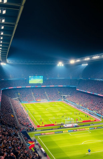 HD Soccer Stadium Wallpaper
