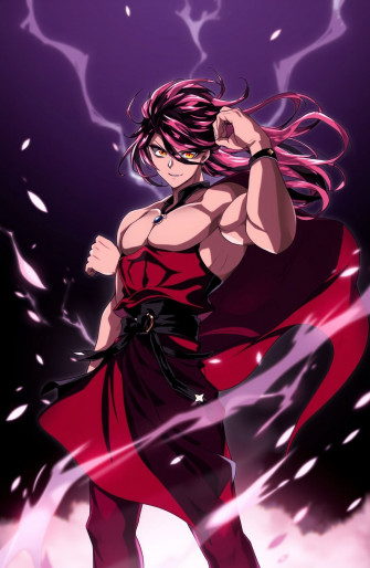 Red And Black Anime Wallpaper