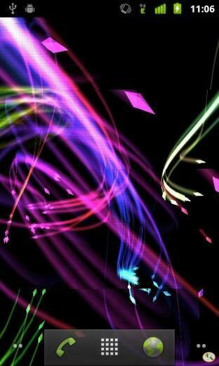 3d Fireflies Live Wallpaper