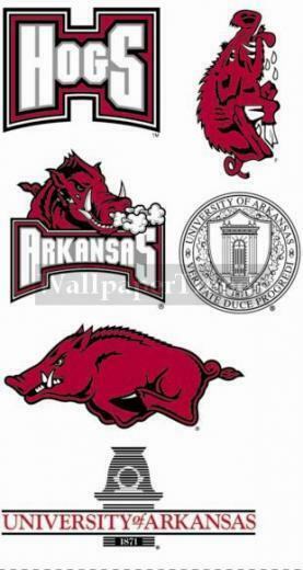 Arkansas Razorback Decals