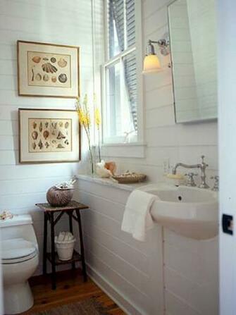 Wider Planks That Cover The Walls Conjures A Nautical Feel