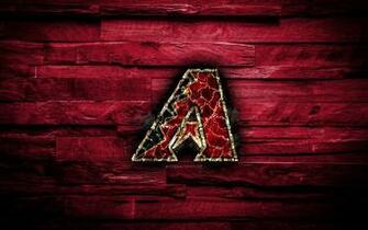 Wallpaper Arizona Diamondbacks 4k Scorched Logo Mlb