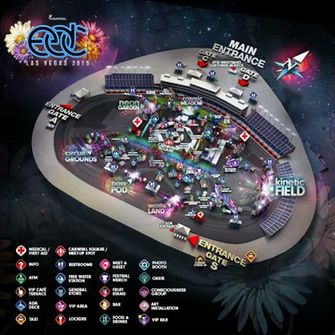 Edc Las Vegas Map Released Insomniac
