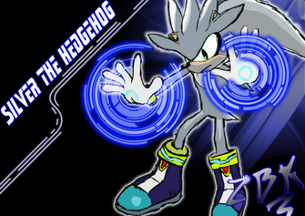 Silver The Hedgehog Wallpaper By Zerobadniks
