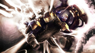 Blitzcrank Wallpaper League Of Legends By Leaderespada