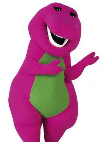 Barney The Dinosaur Ecard Postcard Wallpaper