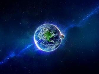 Wallpaper For Computer Desktop Earth And Moon HD