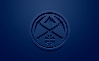 3d Denver Nuggets Emblem Wallpaper