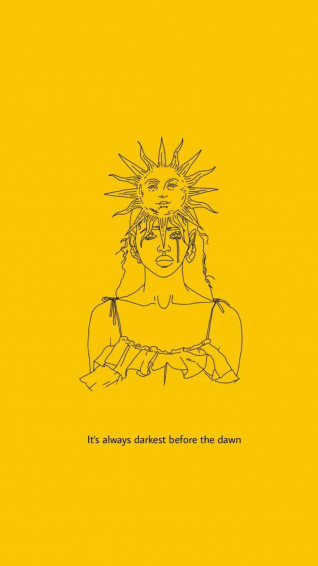 Yellow Aesthetic Wallpaper