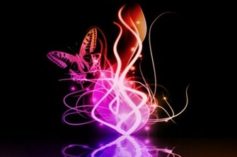 Abstract Butterfly Wallpaper HD Base