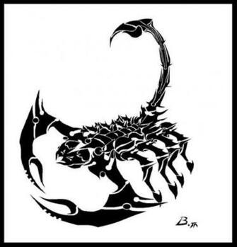 Babeskull16 Deviantart Tribal Scorpion By