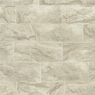 Erismann Brix Rectangular Stone Brick Textured Wallpaper Beige