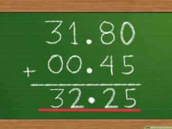 Add Decimals Steps With Pictures Wikihow