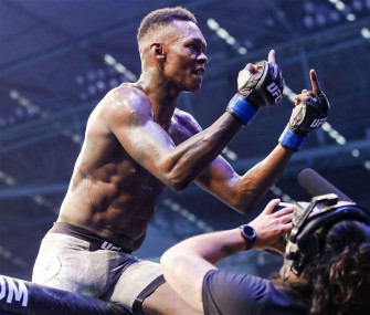 Hey P Y You Still There Israel Adesanya Taunts Jon Jones