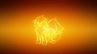 Wallpaper Arcanine Pokemon Background