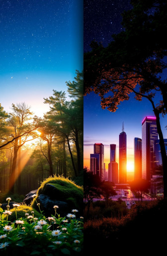 HD Dual Screen Wallpaper