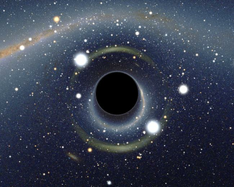 Space Black Hole Wallpaper HD Background
