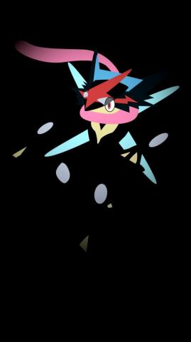 Shiny Ash Greninja R AmoledBackground