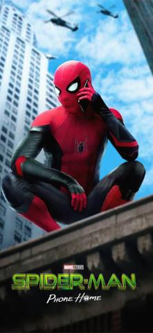 Spider Man Phone Home 5k iPhone Wallpaper