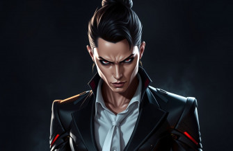 Blood Raven X Suit Wallpaper