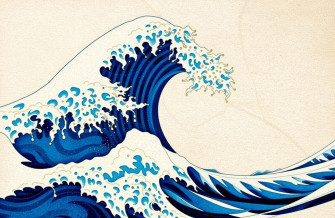 Japanese Wave Wallpaper