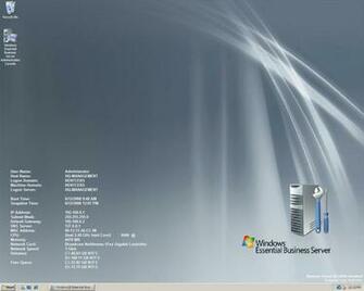 Screen Capture From My Essential Business Server S Management