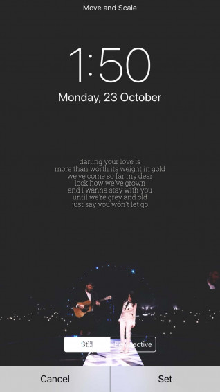 Let Go Wallpaper