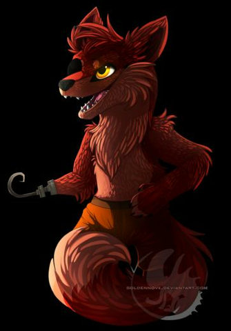 Foxy The Pirate Fox By Goldennove