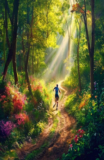 Trail Running Wallpaper