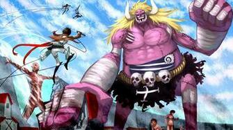 One Piece Attack On Titan Shingeki No Kyojin HD Wallpaper