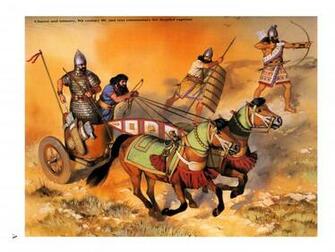 Assyrian Soldiers HD Wallpaper Background Image