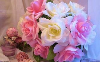 Pink And White Roses W Jpg Bytes