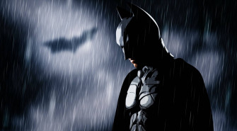 Dark Rain Batman Animated Desktop Wallpaper