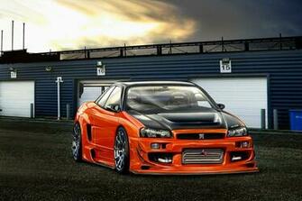 Nissan Skyline R34 Modified Wallpaper