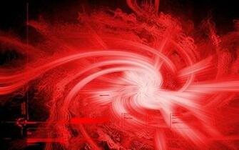 Wallpaper Techno Explosion Red And Black