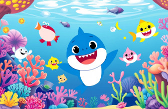 Baby Shark Pinkfong Wallpaper