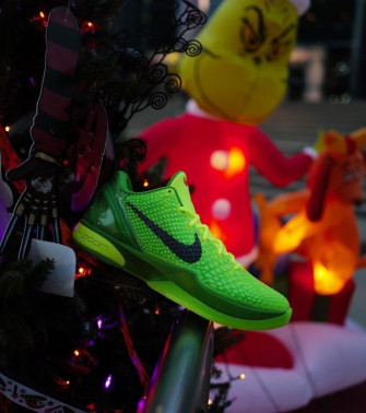 Nike Kobe Protro Grinch Bryant Shoes Sneakers Fashion