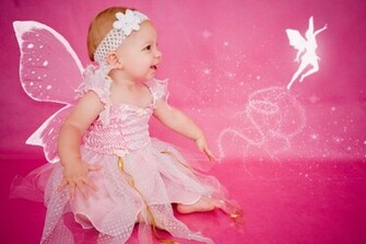 Pink Fairy Background Wallpaper On This