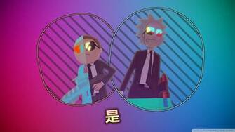 Rick Morty Retrowave Ultra HD Desktop Background Wallpaper For 4k