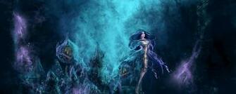 Wallpaper Mermaid Underwater Water Depth Dual