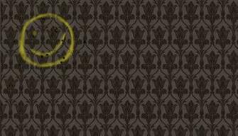 Bbc Sherlock Wallpaper Smiley Face